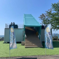 Kiosque conteneur maritime de bonne qualité, restaurant portable, design moderne, conteneur préfabriqué, café, bar extérieur