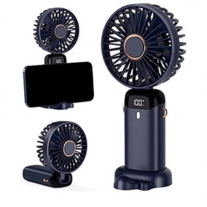 Ventilateur portable mini N15, rechargeable par USB, pliable, ventilateur personnel de refroidissement, ventilateur électrique de poche pour les voyages, le bureau, l'extérieur - Product Image 1