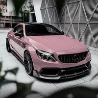 Nouvelle arrivée, film de protection de voiture en vinyle PET brillant, couleur lait rose, effet changement de couleur, OolongTea