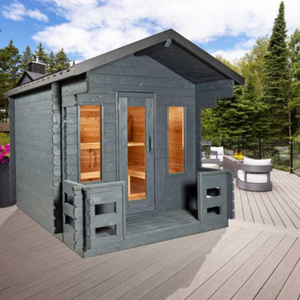 <span class=keywords><strong>Sauna</strong></span> en <span class=keywords><strong>bois</strong></span> de cèdre rouge à prix réduit, sec, intérieur/<span class=keywords><strong>extérieur</strong></span>, au menthol cristallin, pour 2 personnes, à <span class=keywords><strong>bois</strong></span>, pour <span class=keywords><strong>extérieur</strong></span> - Product Image 2