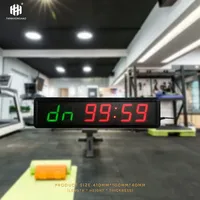 Temporizador de Cuenta Regresiva Digital grande LED, cronómetro remoto para gimnasio en casa, Fitness, Crossfit, cronómetro, electrónico Industrial