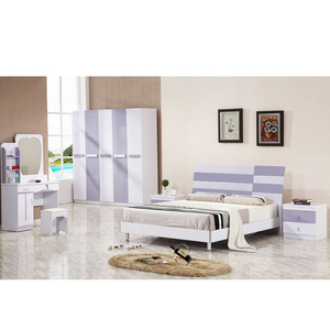1.5m <strong>Bedroom</strong> <strong>Furniture</strong> Simple Design 5 Door Wardrobe Queen Bed with Dressing Table <strong>Bedroom</strong> Set <strong>Furniture</strong> - Product Image 3