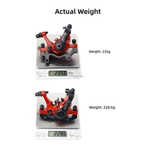 Geschmiedete Aluminium-Mineralöl-Scheibenbremse aus Legierungsstahl für Mountainbikes, doppelseitiger Bremssattel für Rennräder und E-Bikes, Ultra - Product Image 4