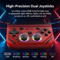 Consola de Juegos Retro Portátil RG43V Pro, Pantalla IPS de 4.3 Pulgadas, Sistema Dual con CPU RK3562, +22000 Juegos, Compatible con Red WiFi