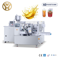 Machine d'emballage automatique de sachets à bec debout, chocolat, sauce au fromage, mayonnaise, 1L, remplissage rotatif à piston, Envasadora Doypack