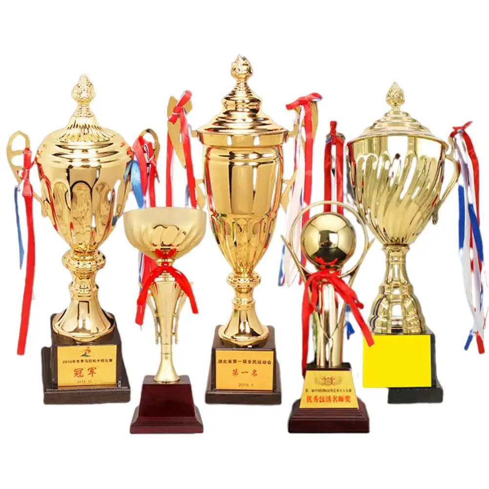 Trofei produttore calcio basket, calcio Golf Trophy Cup Factory Custom Metal Sport Die Cast medaglia e trofei/
