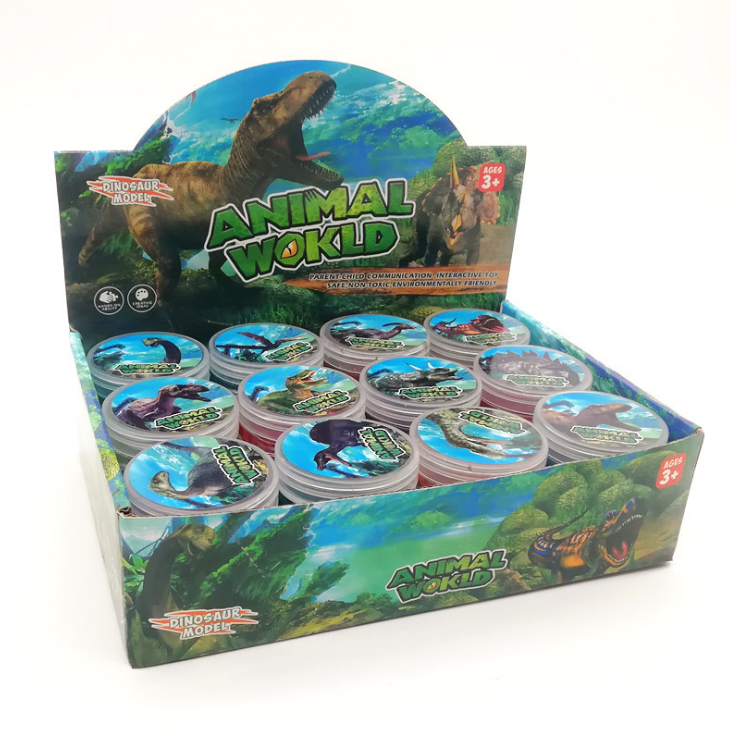 Слайм «сделай сам» на заказ, игрушки для детей, цветной супер крутой подарок для детей, слайм динозавра в банке, 2021