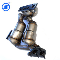 Ống xả đa dạng xúc tác chuyển đổi phù hợp cho BMW E90 320si EPA chứng nhận
