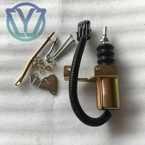 โซลินอยด์วาล์วตัดน้ำมันเชื้อเพลิง SA-3799-24 24V สำหรับเครื่องยนต์ดีเซล Bosch RSV 1751ES Deutz Perkins - Product Image 3