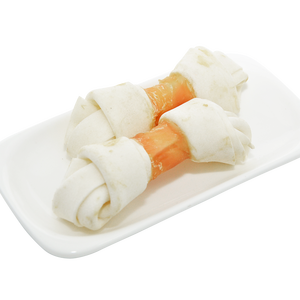 प्रीमियम कुत्ते व्यवहार करता है कारखाने के विभिन्न आकार चिकन लपेटें चमरा से बना हुआ Knotted हड्डी कुत्ते व्यवहार करता है नाश्ता चमरा से बना हुआ कुत्ते चबाना - Product Image 3