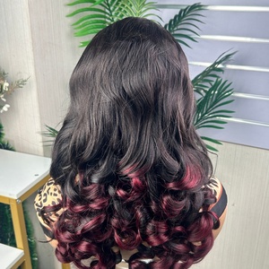 วิกผมขายส่ง 100% SDD เวียดนาม วิกผมแบบเด้งดึ๋ง 13*4 วิกแบบปิดหน้าผาก - Product Image 3