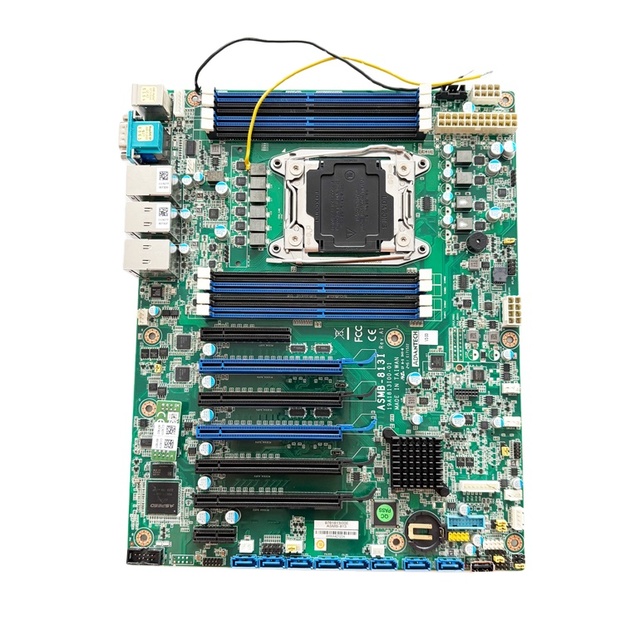 ADVANTECH ASMB-813 ASMB-813I 19A1813I00-01 REV.A1 LGA 6096 (Socket SP5) ATX Server Board with AMD EPYC Embedded 9004 Processor