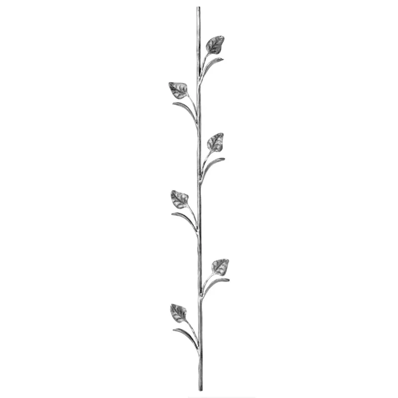 Balaustra in ferro forgiato ramo di albero in ferro battuto decorativi picchetti per scale in metallo