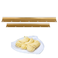 Vente directe : Peignes à rainures lisses usinés CNC pour coupe-pâtes Huaer, compatibles avec les machines à nouilles Indomie
