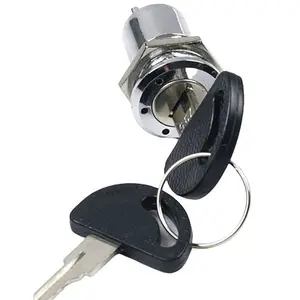 Stainless Steel Door Release Button Key Switch With LED, Waterproof Key Switch