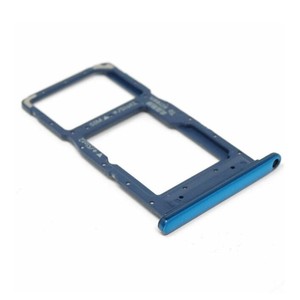 Bandeja para tarjeta Huawei Sim y Micro SD para P Smart 2019 2020 Azul - Product Image 1