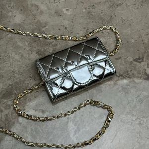 Nouveaux sacs bandoulière pour téléphone, best-sellers, en cuir de luxe, avec boucle extensible, chaîne et design brillant, portefeuilles et emballage cadeau en 2026 - Product Image 4