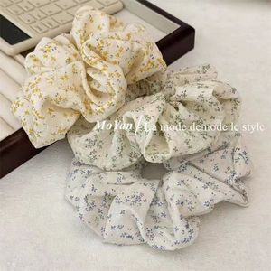 Coletero de tela floral de gran tamaño, accesorio para el cabello de alta calidad para mujeres, uso diario. - Product Image 5