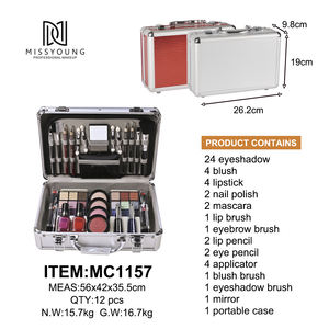 Miss <span class=keywords><strong>Young</strong></span> Coffret de Maquillage Tout-en-un de Luxe Élégant avec Étiquetage Personnalisé - Product Image 2