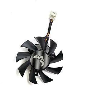 Ventilateur de refroidissement graphique 75MM PLA08015S12HH FD8015U12D GTX 1660 RX5700 RX5700XT pour <span class=keywords><strong>ASUS</strong></span> GTX 1660Ti 1660super RX <span class=keywords><strong>5700</strong></span> <span class=keywords><strong>XT</strong></span> TUF X3 OC - Product Image 5