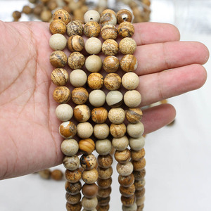 ลูกปัดหินธรรมชาติทรงกลมขนาด 8 มม. สำหรับทำสร้อยข้อมือ ขายส่ง อุปกรณ์ทำเครื่องประดับ DIY แหล่งผลิตอี้หวู่ - Product Image 4