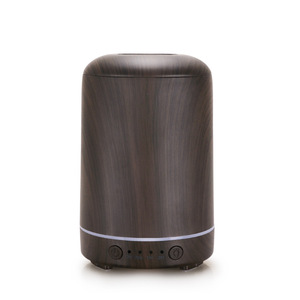 Diffuseur d'arômes à grain de bois USB 0,5 L avec humidificateur, veilleuse et minuterie pour la maison et la chambre - Product Image 3