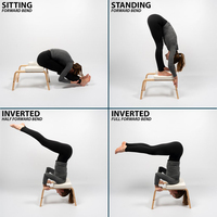 Banc d'aide pour le Headstand de Yoga, Outil auxiliaire multifonction personnalisé, Chaise de Yoga Iyengar, Tabouret de Yoga pour Headstand
