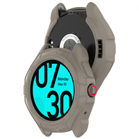 Casing Pelindung Lembut TPU HUANLONG untuk Ticwatch Pro5 Enduro Bumper Smart Watch Fitur Sentuh Sangat Sensitif Tahan Gores