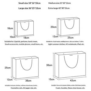 Bolsa de Regalo de Cartón Blanco Degradable con Logotipo Impreso en Offset, Asa de Cuerda y Cinta - Product Image 4