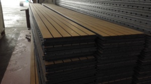 Nhà Sản Xuất Tùy Chỉnh Duyên Dáng Chống Cháy-Bằng Chứng Rãnh Đục Mdf Gỗ Acoustic Tấm Cách Âm Hấp Thụ - Product Image 4