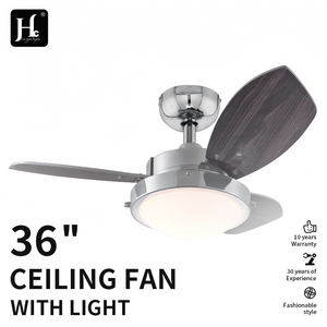 Ventilador de Techo Inteligente Moderno de 3 Aspas con Luz, Control Remoto de 6 Velocidades, LED de Luz Diurna de 6000K, Motor DC Silencioso, Diseño de Perfil Bajo Regulable - Product Image 2