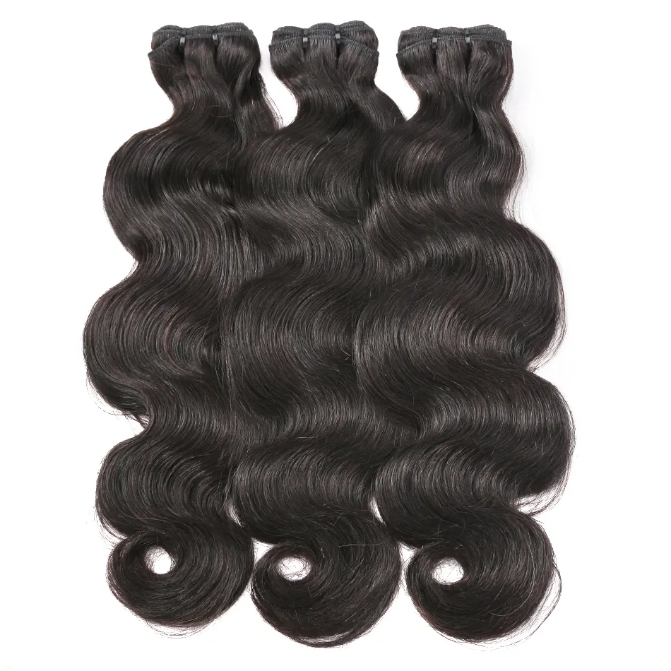 Body Wave 12A Raw Brazilian Cuticle Aligned Virgin Mink Human Hair Bundles for Black Women