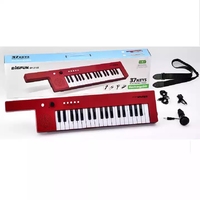 Piano con teclado electrónico para niños, instrumento electrónico con 37 teclas y micrófono, gran oferta, 2023