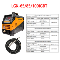 Machine de découpe plasma LGK-63 85 100IGBT, alimentation plasma et source plasma de bonne qualité