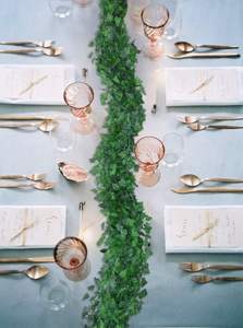 Tanaman Daun Ivy Buatan, Hiasan Dinding untuk Rumah, Dapur, Taman, Kantor, Pernikahan - Product Image 5