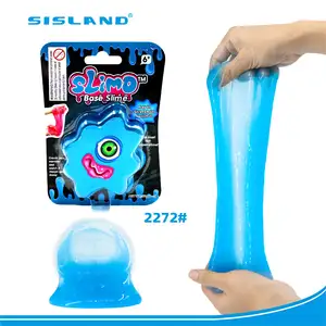 SISLAND Azul New Hot Sale Soft Slime Claro Colorido Cristal Slime Perfumado Stress Relief Slime