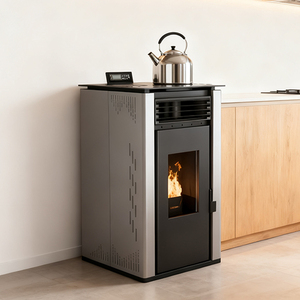 Poêle à granulés pour une expérience de chauffage ultime, combustion propre à 90 %, chauffage domestique pour salon, nouvelle arrivée, vente en gros - Product Image 2