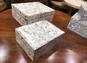 Boîte d'incrustation d'os de qualité supérieure pour emballage cadeau décoration intérieure et usage personnel disponible au prix d'usine - Product Image 6