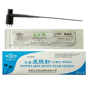 Aiguille <span class=keywords><strong>de</strong></span> peau QUAN HE aiguille <span class=keywords><strong>de</strong></span> <span class=keywords><strong>fleur</strong></span> <span class=keywords><strong>de</strong></span> <span class=keywords><strong>prunier</strong></span> dermique jetable aiguilles stériles <span class=keywords><strong>de</strong></span> peau <span class=keywords><strong>de</strong></span> sept étoiles à usage unique - Product Image 5