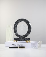 Noble créatif personnalisé sur mesure Sports de plein air Football médaille trophée prix cercle marbre métal cristal salon cadeaux