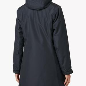 Veste à capuche imperméable pour femme avec logo personnalisé |   Manteau en polyester coupe-vent |   OEM/ODM acceptés - Product Image 2