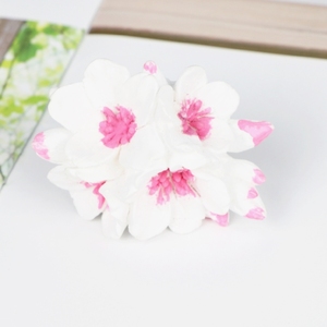 Almacenado sólido Sakura flor cerámica coche ventilación Clip porcelana ambientador fragancia aceite esencial difusor ROHS certificado hogar - Product Image 5