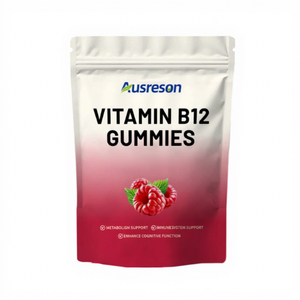 Gomitas Energéticas Ausreson Halal con Vitamina D3 y B12, Complejo de Vitaminas B1, B6 y B12, Suplementos para Aumentar de Peso, Gomitas Veganas de Vitamina B12 - Product Image 1