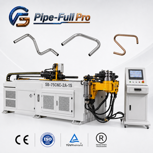Máquina Dobladora de Tubos CNC Hidráulica Industrial SB-75CNC para Tubos Metálicos y Perfiles de Aluminio - Product Image 1