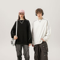 Colección de Moda Urbana para Hombre, Preencogida, Clásica, Premium, Oversize, 360 Gramos, Poliéster/Algodón