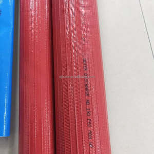 2 <strong>Inch</strong> 50mm X 100 Meters Ribbed Brown Lay Flat Mining <strong>Hose</strong>, 10 Bar High Pressure, for Mining, Dewatering and Water Transfer - Product Image 3
