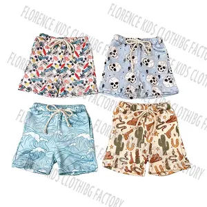DH ODM Hot Sale Boutique Baby Kids Custom Summer Pocket Pants Toddler Boys Shorts