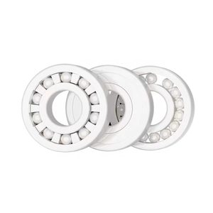 Rodamiento de cerámica ZrO2 de baja fricción 6804, 20x32x7mm, de circonio, no conductor, de pared delgada, para motor de husillo de alta velocidad - Product Image 1