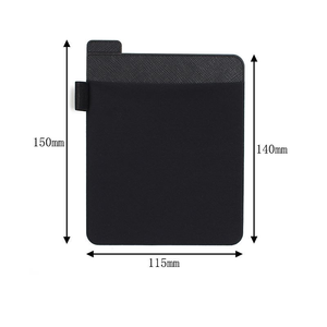 在庫あり 粘着性ライクラ素材 銀行電源ポケット 外付けハードドライブポーチ スタイラスペンループ付き 学生向け - Product Image 3