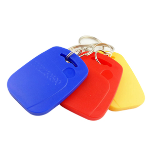 Biểu tượng tùy chỉnh kiểm soát truy cập keyfob 13.56MHz <span class=keywords><strong>Keychain</strong></span> ABS vòng chìa khóa thông minh NFC RFID keyfob - Product Image 2